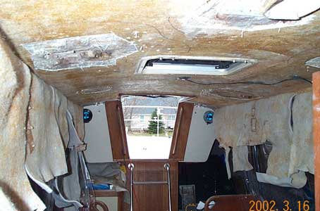 inside of boat